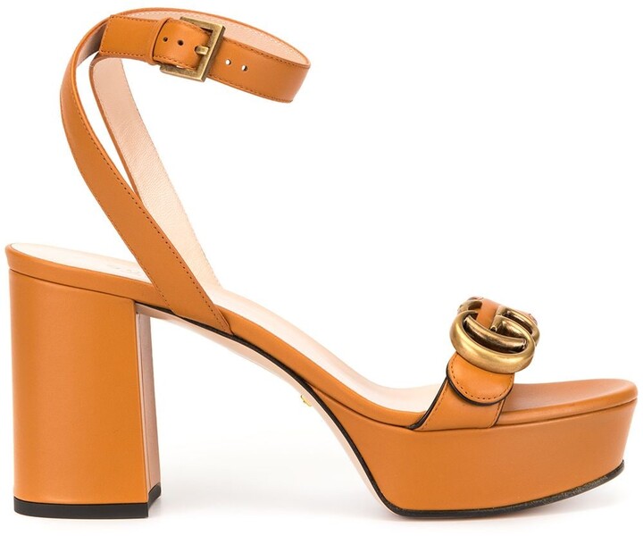Gucci GG platform sandals ShopStyle