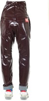 Thumbnail for your product : Diesel Burgundy Coated Straight Let Cottond Blend Jeans