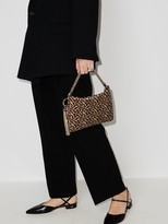 Thumbnail for your product : Jimmy Choo Calle leopard print shoulder bag