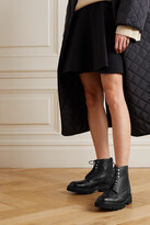 Thumbnail for your product : Grenson Alexandra Textured-leather Ankle Boots - Black