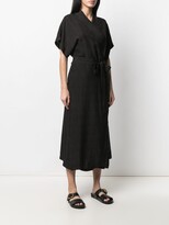 Thumbnail for your product : Barena Tie-Fastening Midi Dress
