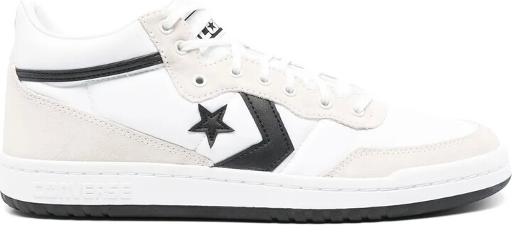 farfetch converse fastbreak pro leather mid shoes