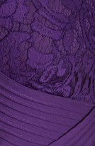 Thumbnail for your product : Tadashi Shoji Crisscross Waist Lace Sheath Dress (Regular & Petite)