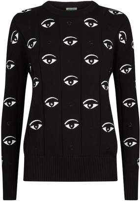 Kenzo Embroidered Eye Sweater