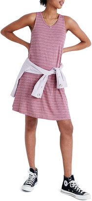 madewell purple dress