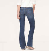 Thumbnail for your product : LOFT Petite Supreme Modern Boot Cut Jeans in Finished Blue