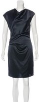 Thumbnail for your product : Helmut Lang Draped Silk Dress