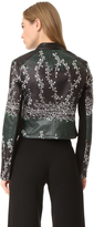Thumbnail for your product : Yigal Azrouel Printed Leather Jacket