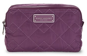 double zip cosmetic pouch