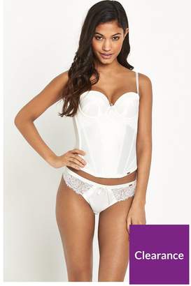 Ultimo Wedding Basque With Removable Gel Pads