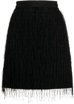 Thumbnail for your product : Pinko Fringed Mini Skirt