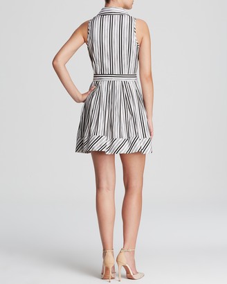Milly Shirt Dress - Sleeveless Stripe