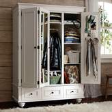 Thumbnail for your product : Pottery Barn Teen Chelsea Armoire, Simply White