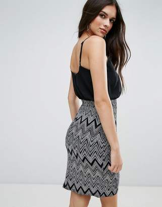 Lipsy 2-In-1 Drape Cami Dress With Skirt