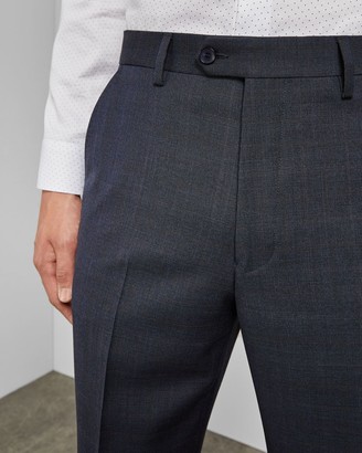 Ted Baker Debonair Subtle Check Wool Trousers