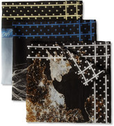 Thumbnail for your product : Massimo Alba Set of 3 Cotton Pocket Squares