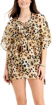 Thumbnail for your product : Miken Juniors' Animal-Print Swim Cover-Up, Created for Macy's Women's Swimsuit