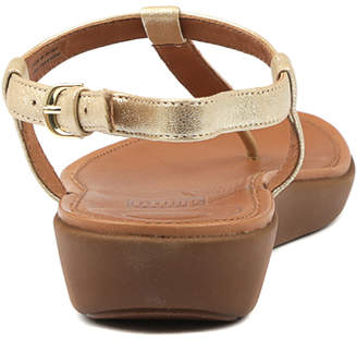 FitFlop Tia toe-thong Caramel Sandals Womens Shoes Casual Sandals-flat Sandals