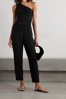 Thumbnail for your product : Theory Crepe Track Pants - Black