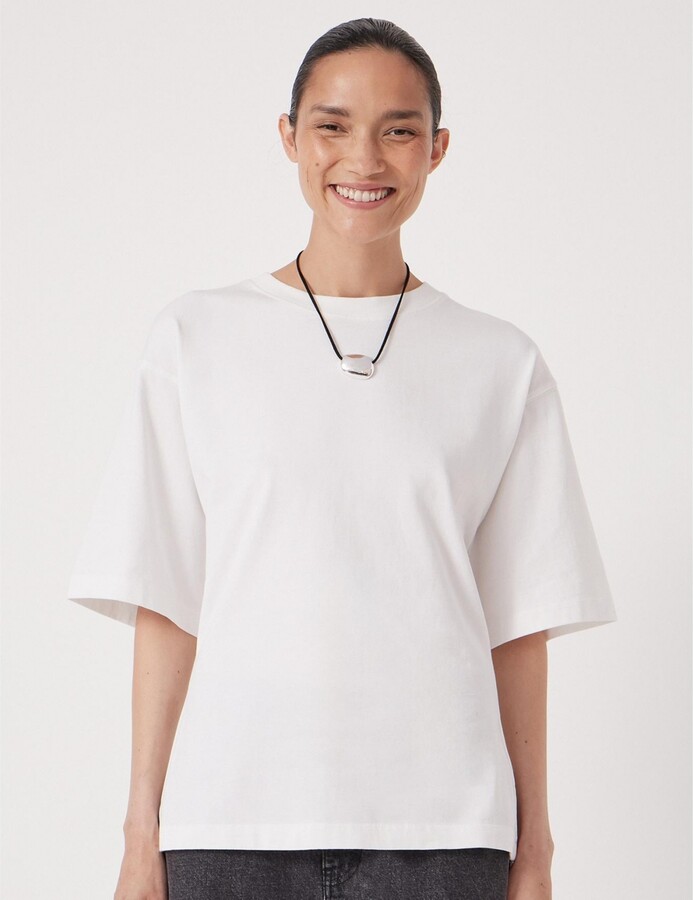 Hush Women's Zip Detail Short Sleeve T-Shirt
