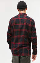Thumbnail for your product : Globe Dock Plaid Flannel Long Sleeve Button Up Shirt