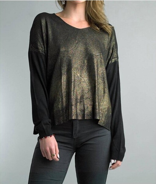 Memo Paris Women'sSparkleAndShineLongSleeveSweater-TEMPOPARISM/L