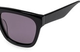 Thumbnail for your product : Le Specs Luxe Wrecking Ball 56MM Modern Rectangle Sunglasses