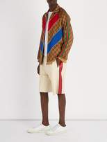 Thumbnail for your product : Gucci Drawstring Leather Shorts - Mens - White