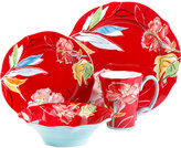 Thumbnail for your product : Gibson CLOSEOUT! Mimosa Red 4-Piece Place Setting