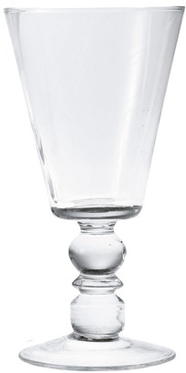 OKA Nailsea Wine Glasses Large, Set of 4 - Clear