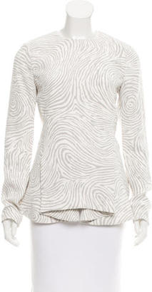 Opening Ceremony Pleated Long Sleeve Top w/ Tags