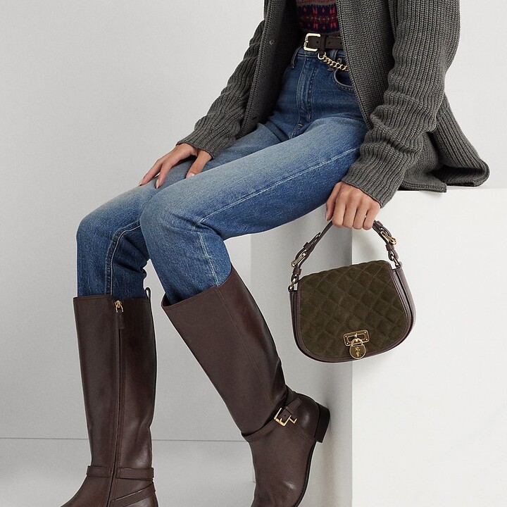 Lauren Ralph Lauren Tanner (Chestnut Brown) Handbags - ShopStyle Shoulder  Bags