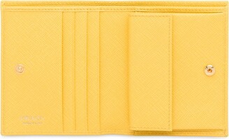 Prada small Saffiano leather wallet