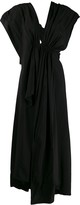 Thumbnail for your product : Yohji Yamamoto Draped Midi Dress