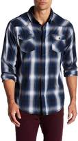 Thumbnail for your product : Burnside Plaid Long Sleeve Regular Fit Shirt