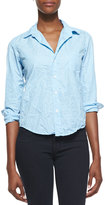 Thumbnail for your product : Frank & Eileen Barry Pinstripe Button-Down Shirt, Light Blue/White