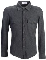 Thumbnail for your product : Brunello Cucinelli Virgin Wool And Cashmere Shirt Cardigan