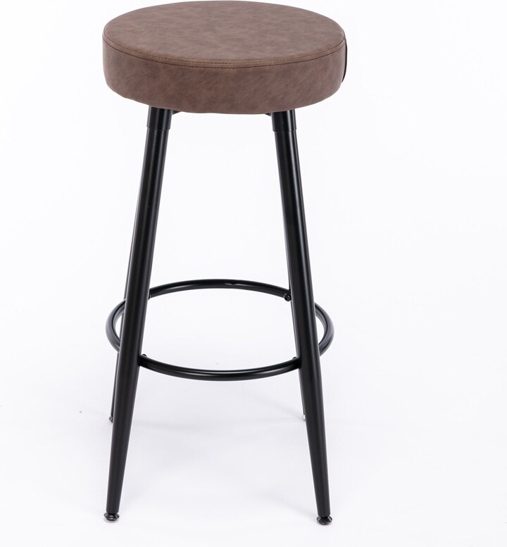 Metal Bar Stools, 28 Inch for Counter Pub Height Set of 2 ShopStyle