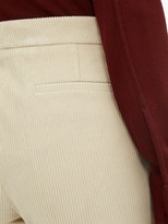 Thumbnail for your product : Gabriela Hearst Thompson Cotton-corduroy Slim-leg Trousers - Beige