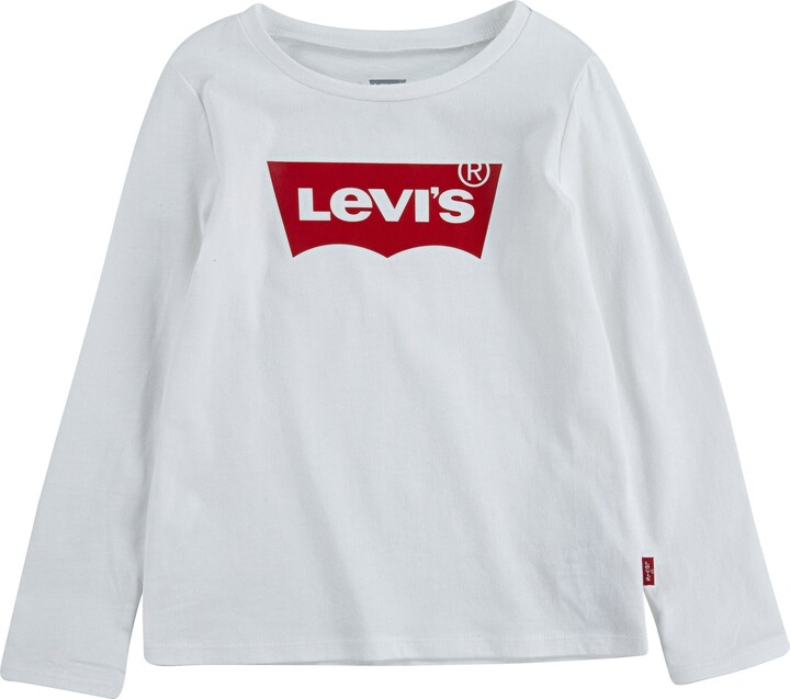Levi's Girls Long Sleeve Graphic T-Shirt - ShopStyle