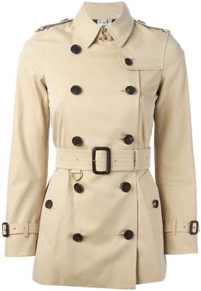 Burberry Kensington short trench coat