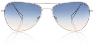 Isabel Marant Matt aviator sunglasses for Oliver Peoples