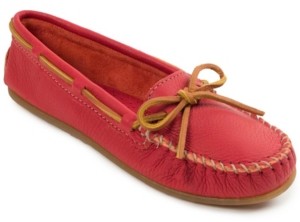 red bottom boat shoes