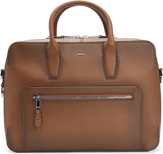 HUGO BOSS Highway Leather Document Case - ShopStyle Briefcases