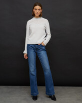Thumbnail for your product : Jigsaw Lacey Knit Top