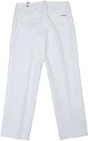 Thumbnail for your product : MICHAEL Michael Kors White Stretch Cotton Crop Trousers