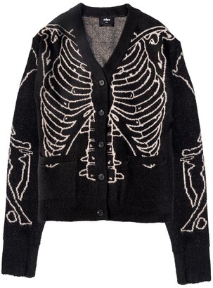 skeleton sweater womens