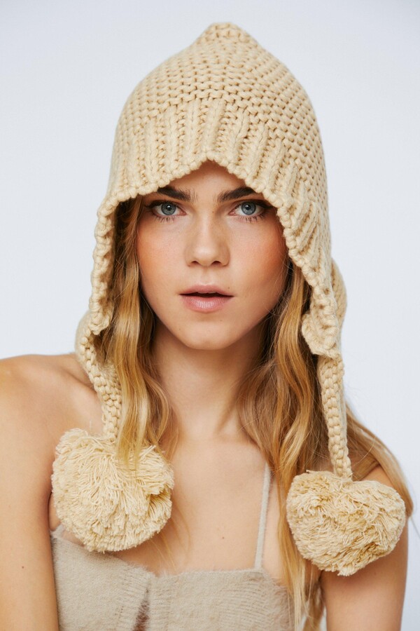 Knit Oversized Beanie For Women | ShopStyle