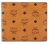 Thumbnail for your product : MCM Small Bi-Fold Canvas & Leather Wallet
