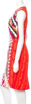 Thumbnail for your product : Peter Pilotto Collared Digital Print Dress